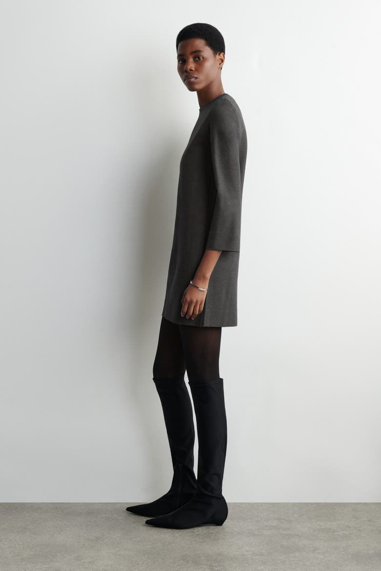 Tailored Jersey Mini Dress