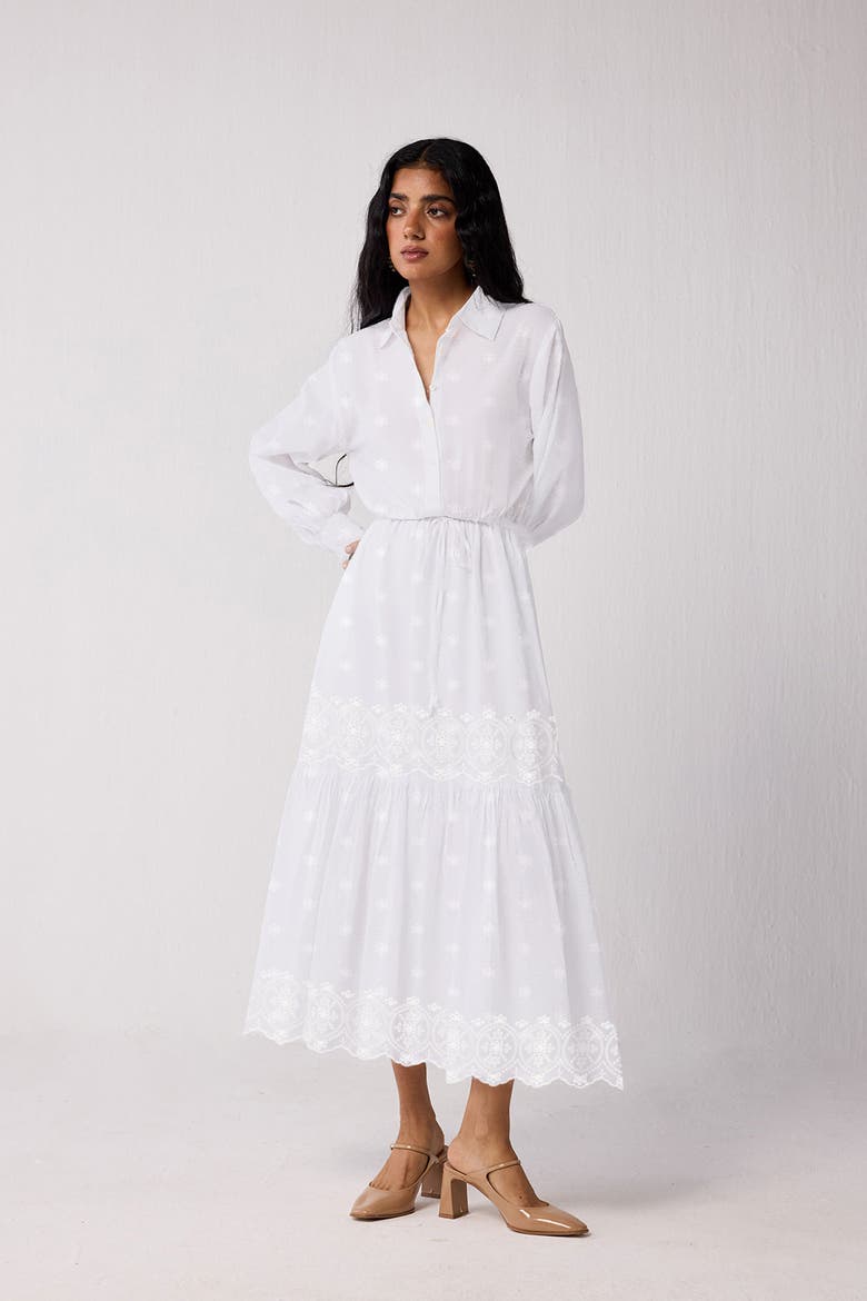 Flowing Tiered Maxi Dress