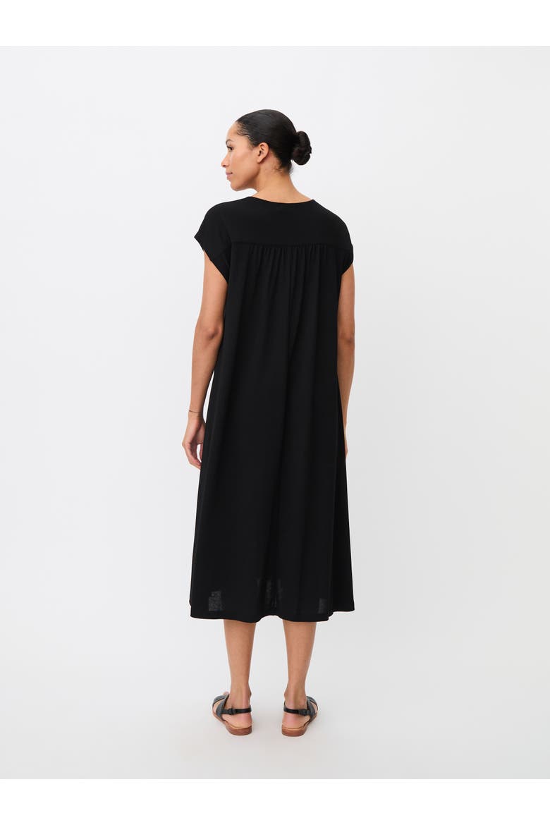 V-Neck Midi Dress