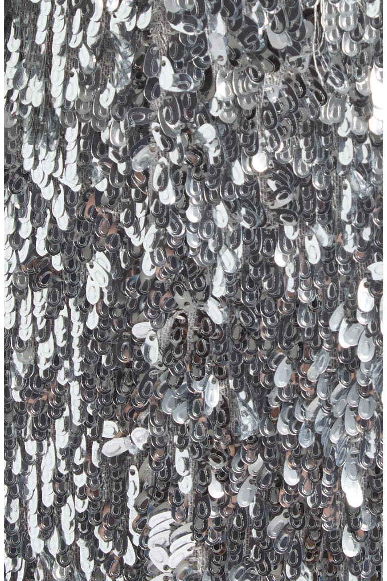 Long Sleeve Sequin Minidress