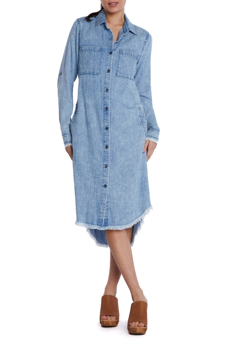 Denim Midi Shirtdress