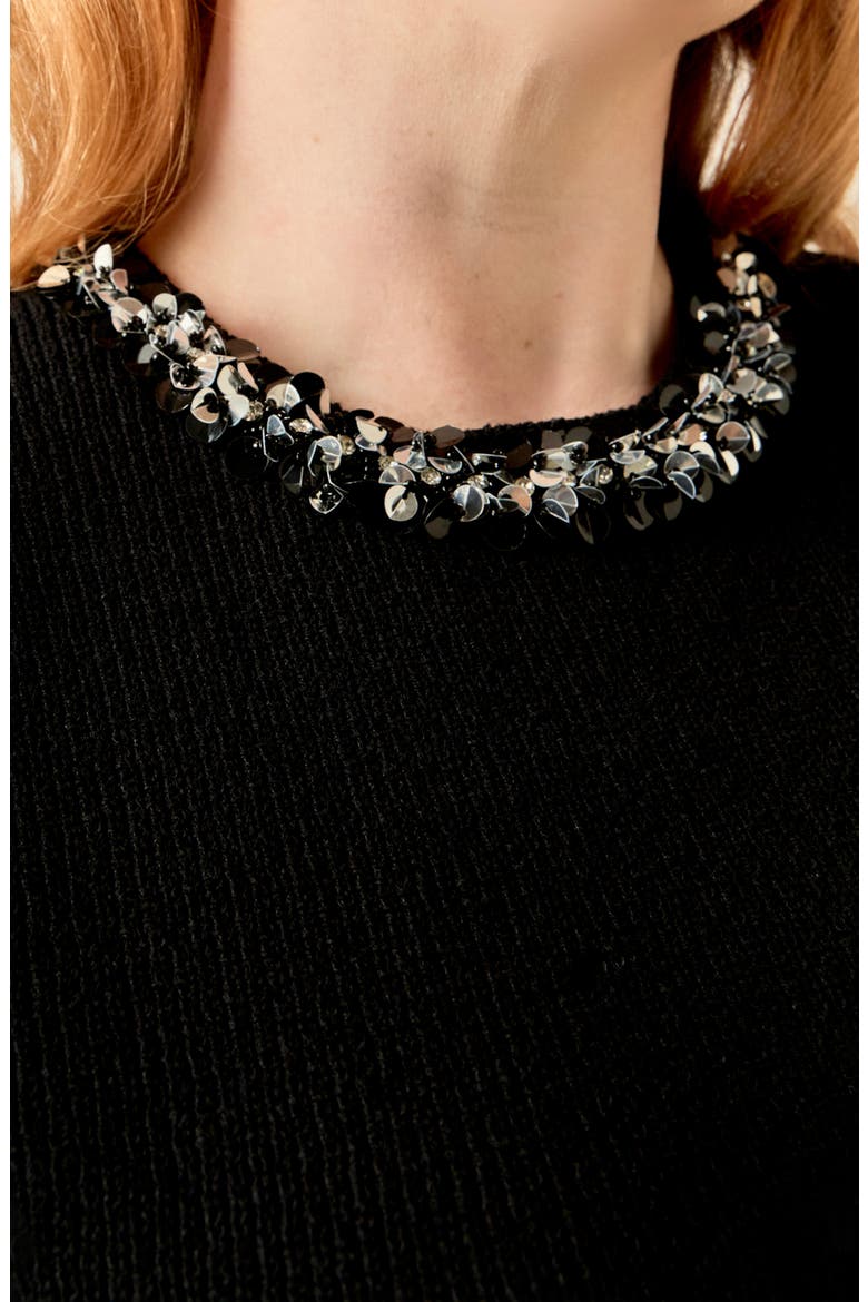 Embellished Sheath Dress