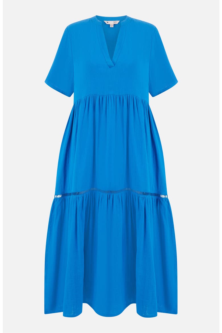 Cotton Kaftan Midi Dress