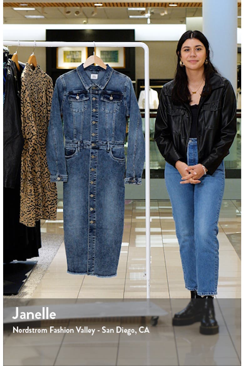 Piece Dyed Denim Dress