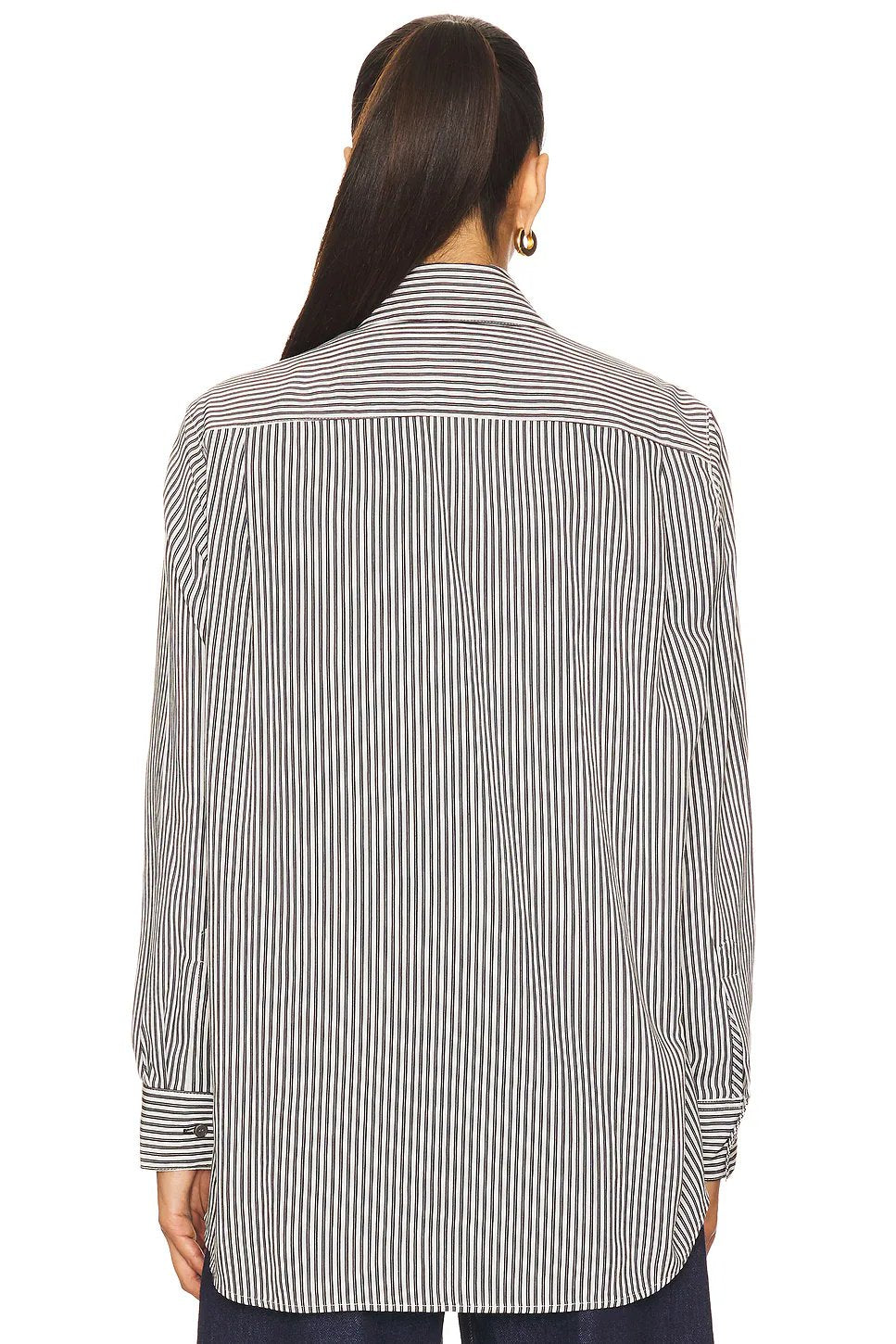 AGOLDE Aris Shirt in Sloene Stripe - Image 3