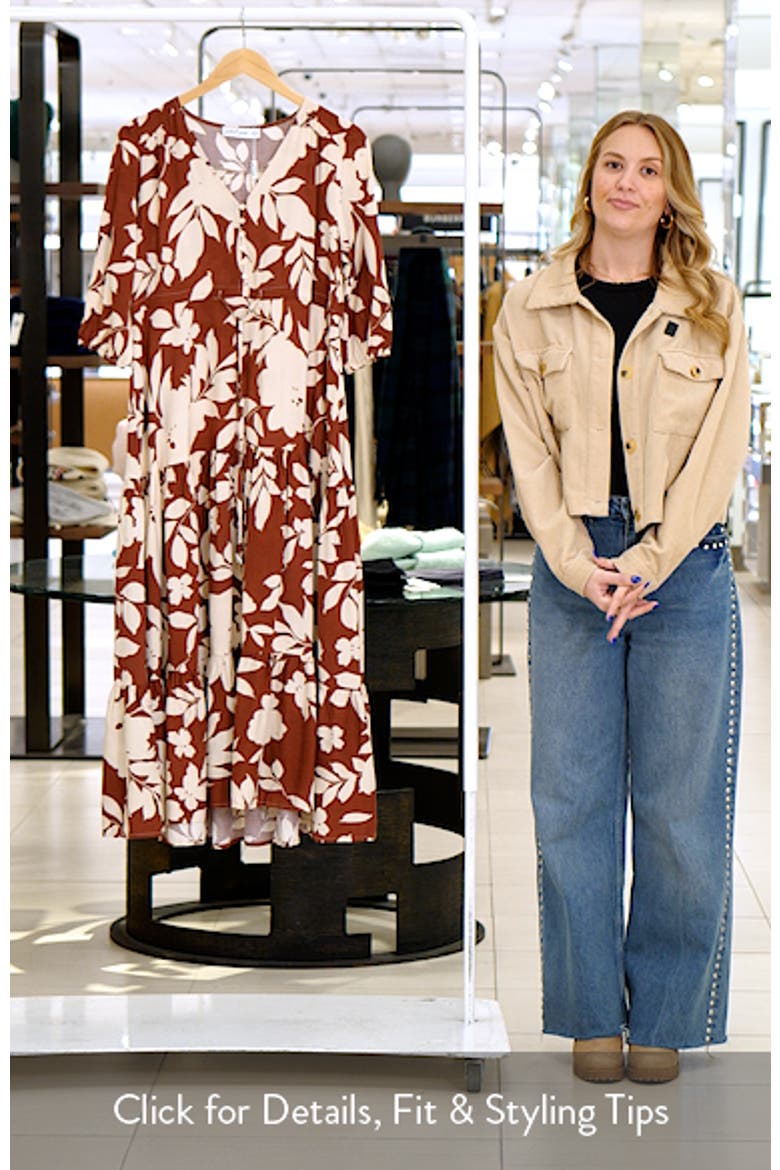 Kelda Floral Maxi Dress