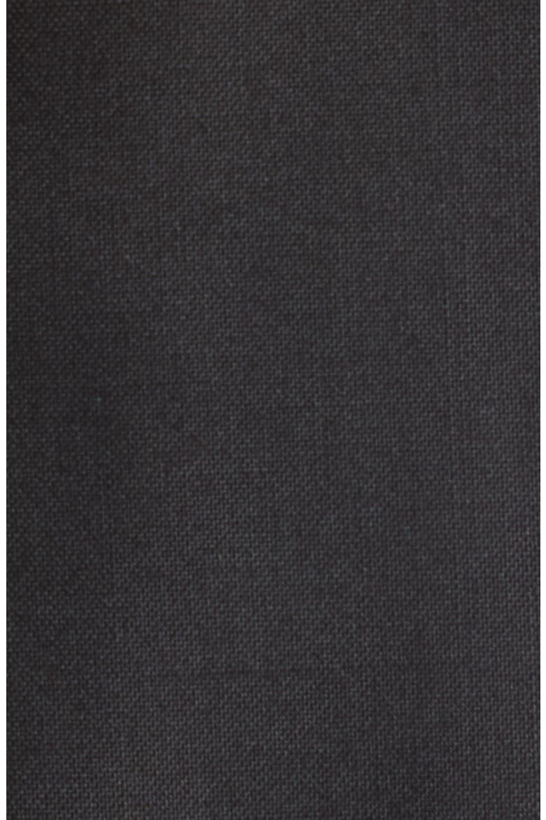 Pleat Bodice Wool Midi Dress