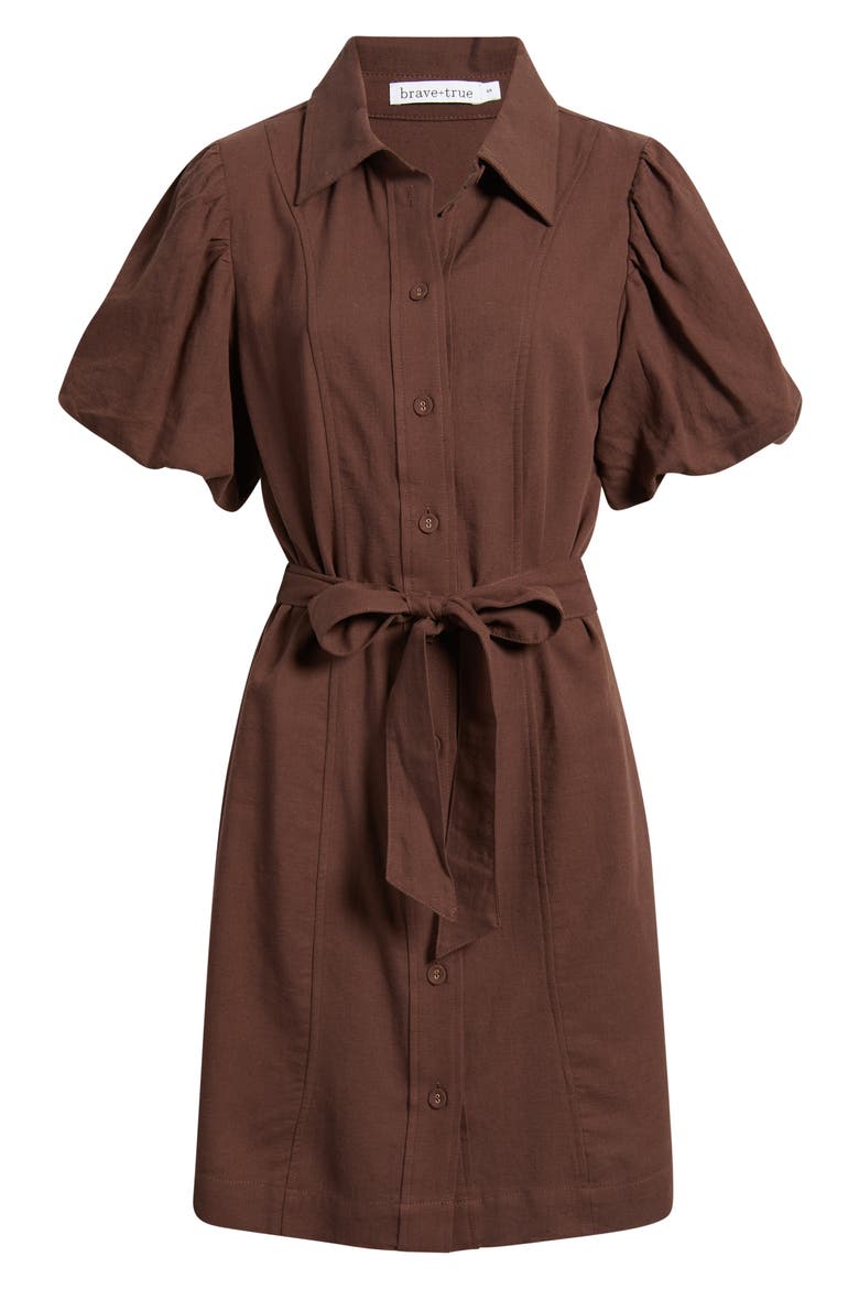 Lenni Button Front Minidress