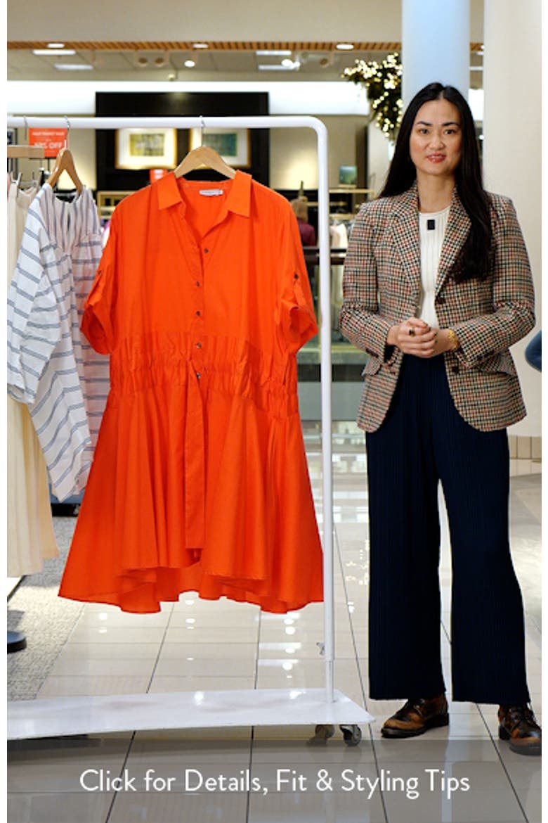 Meadow Tie Waist Shirtdress
