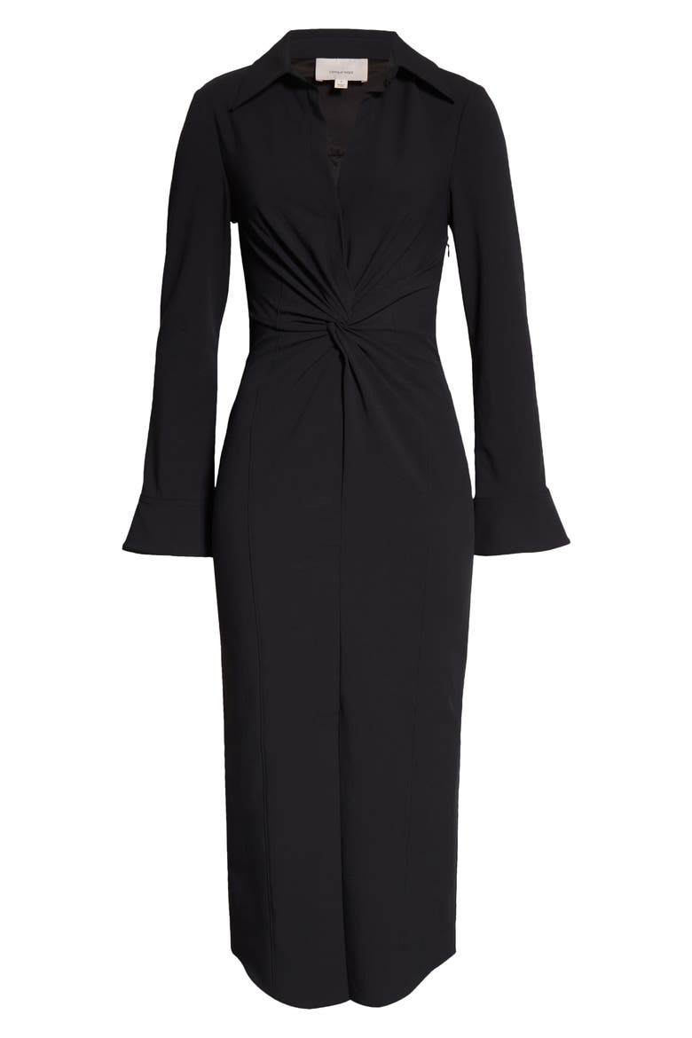 Mckenna Long Sleeve Midi Dress