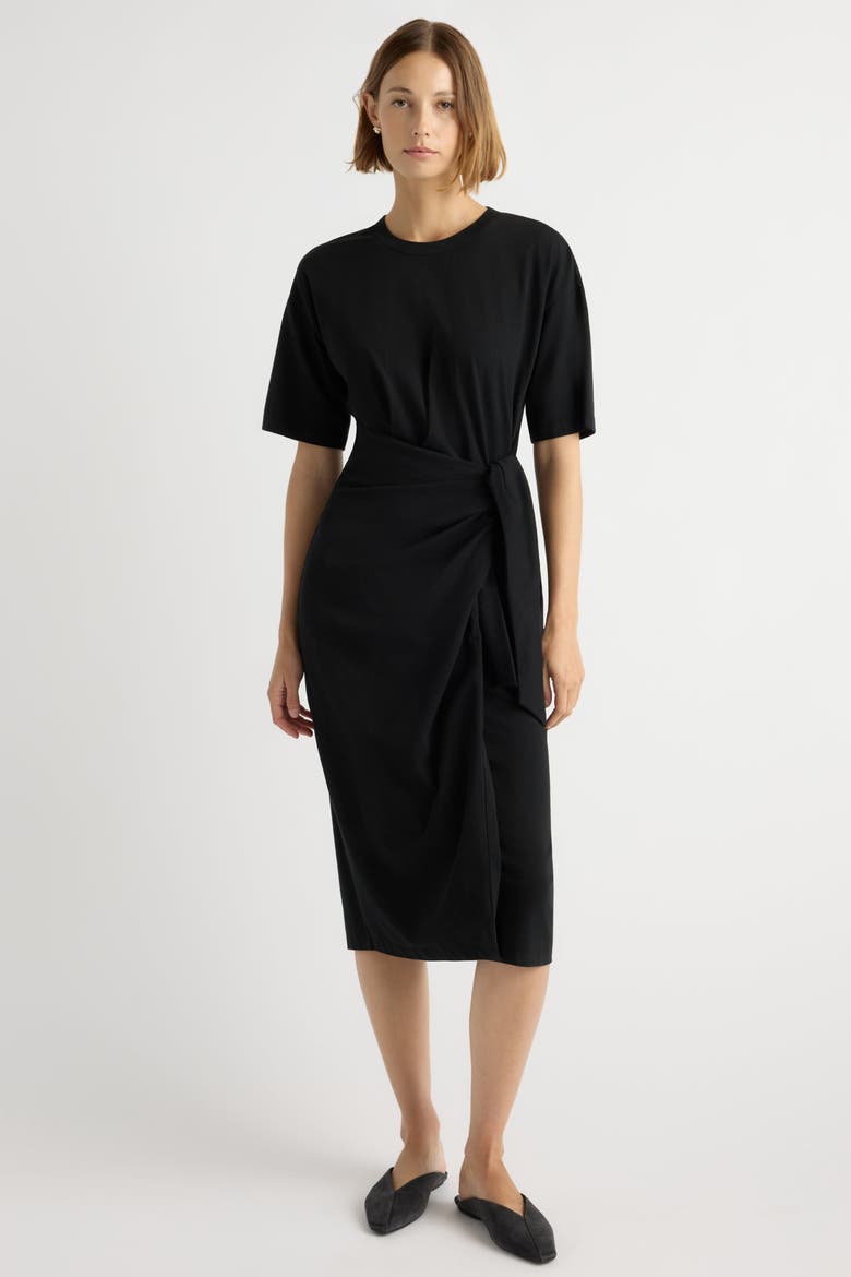 Noa Organic Cotton T-Shirt Wrap Dress