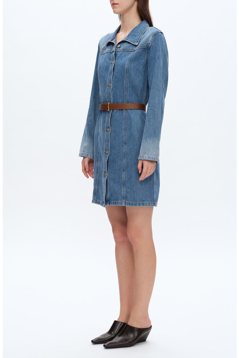 Long Sleeve Denim Shirtdress
