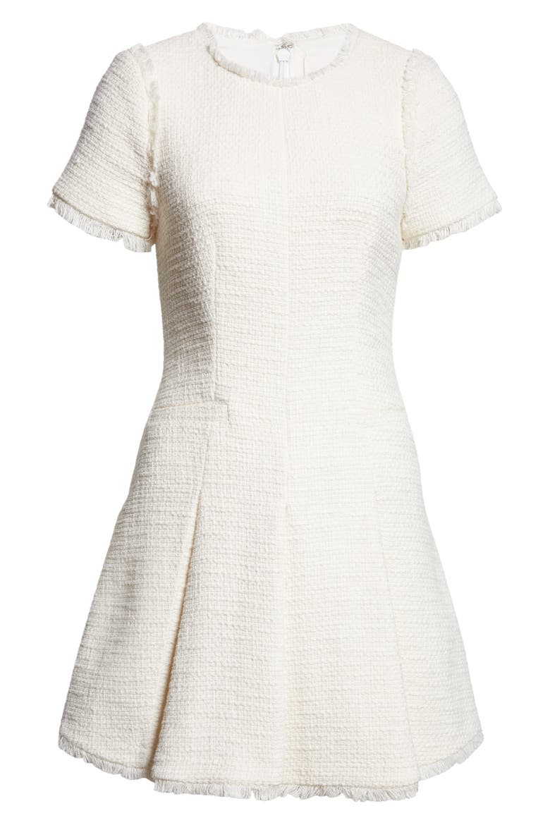 Nova Tweed Fit & Flare Dress