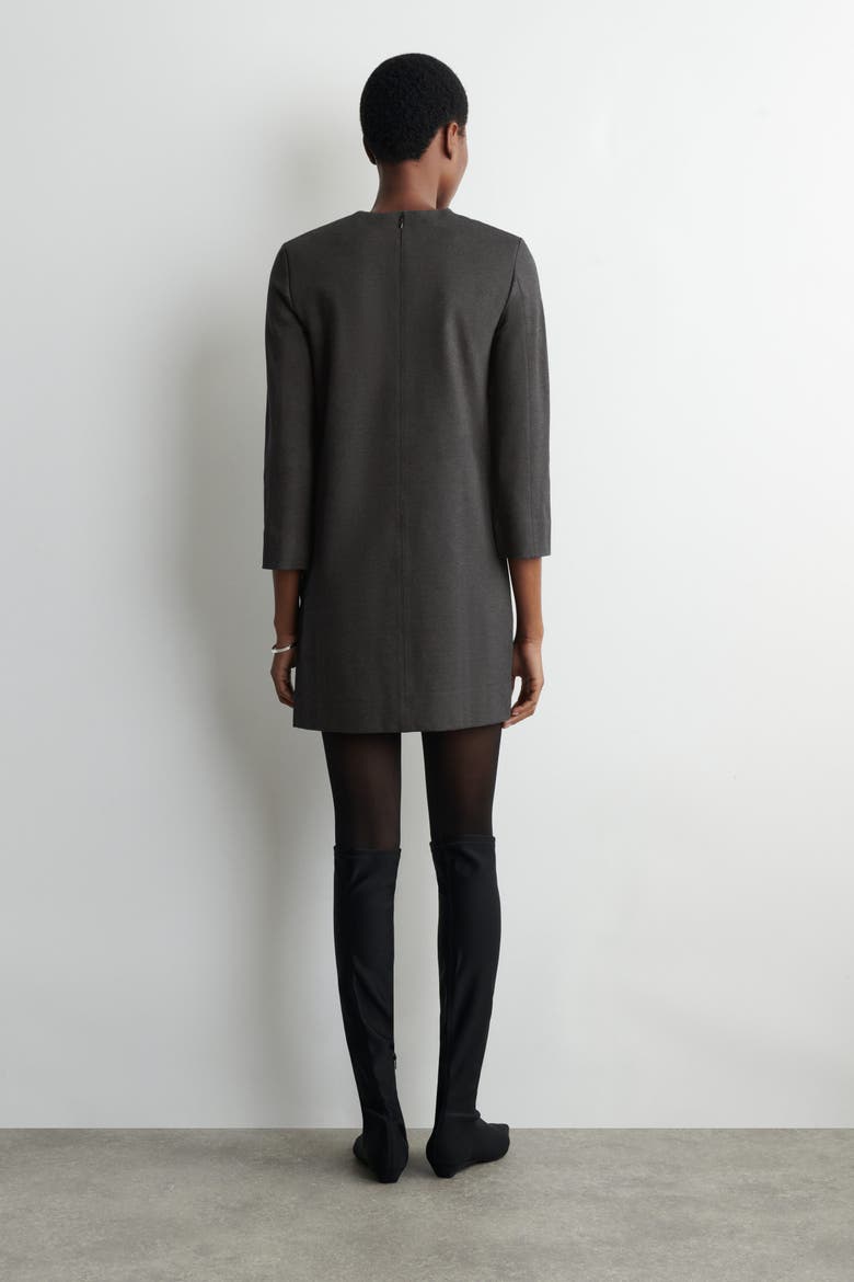 Tailored Jersey Mini Dress