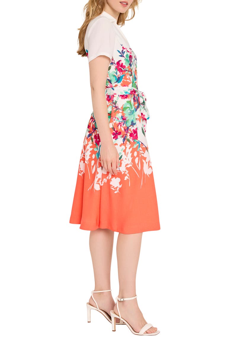 Floral Fit & Flare Dress