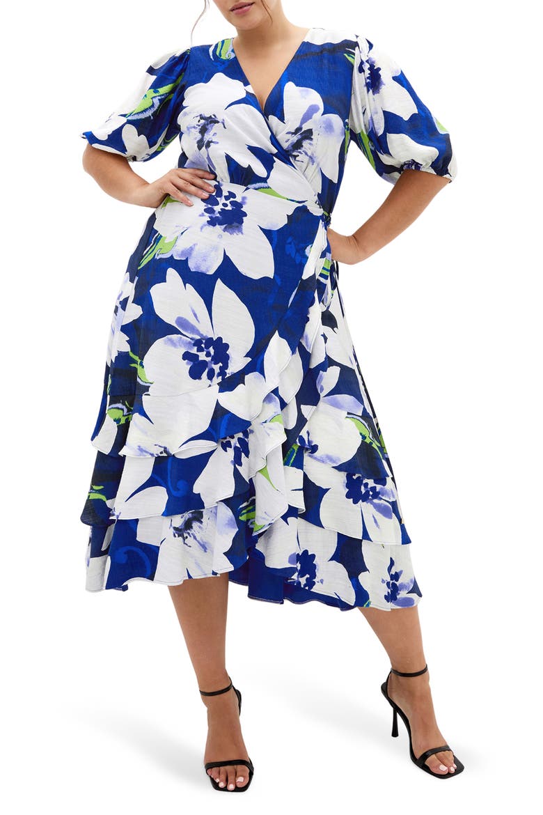Bri Floral Midi Dress
