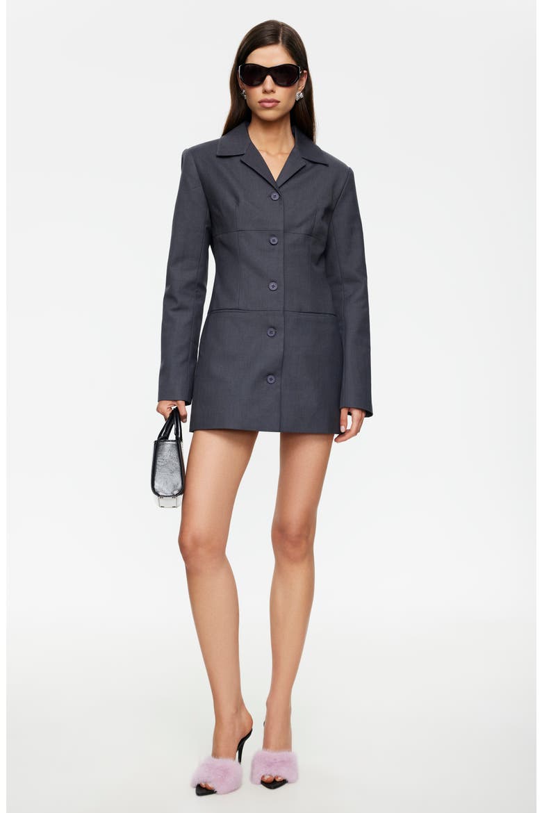 Carmela Long Sleeve Mini Coat Dress
