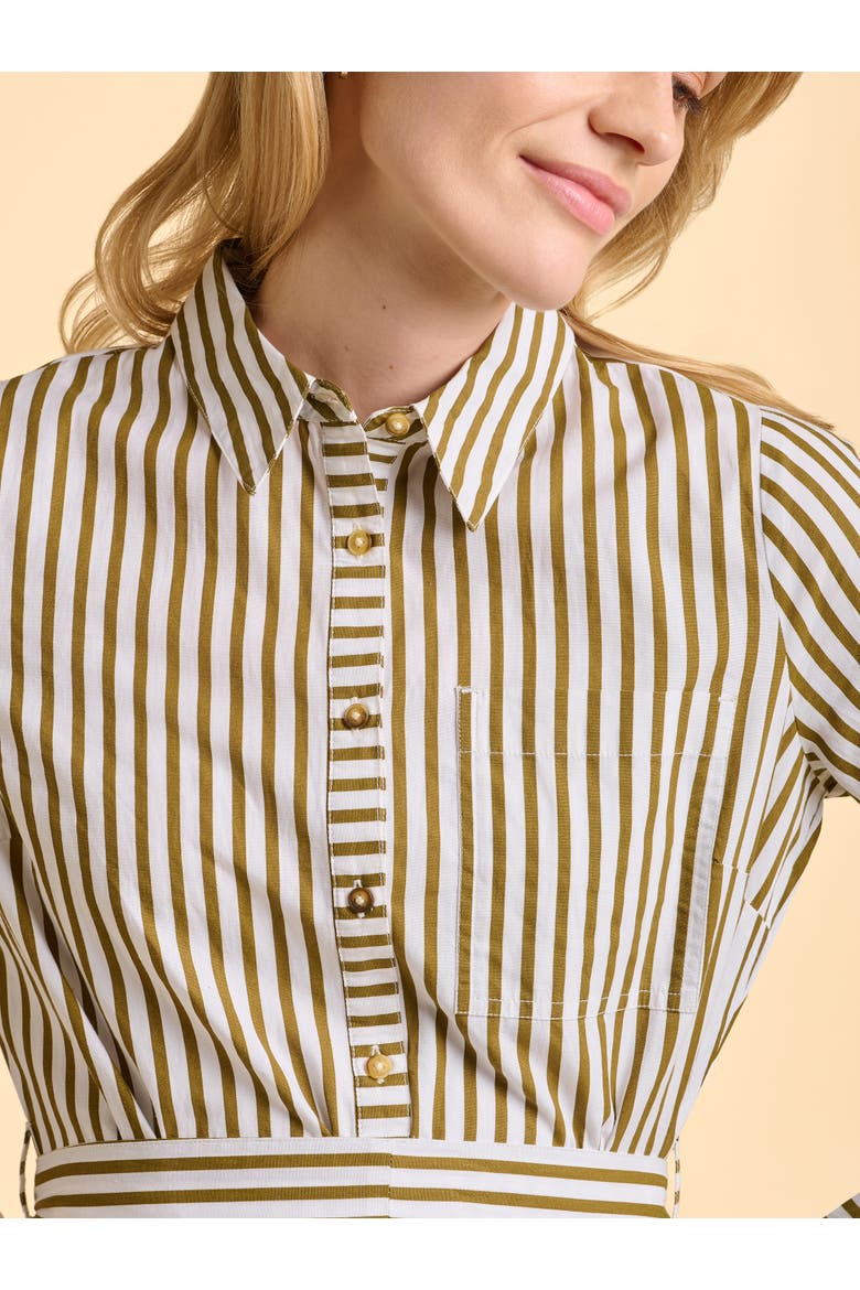 Forrest Long Sleeve Shirt Midi Dress