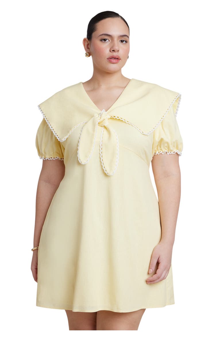 Sailor Collar Mini Dress