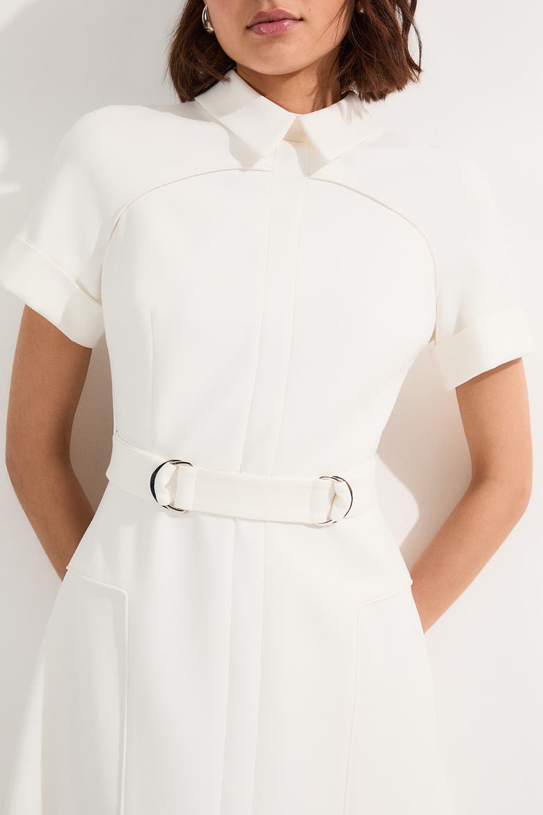 Full Skirted Midi Dress