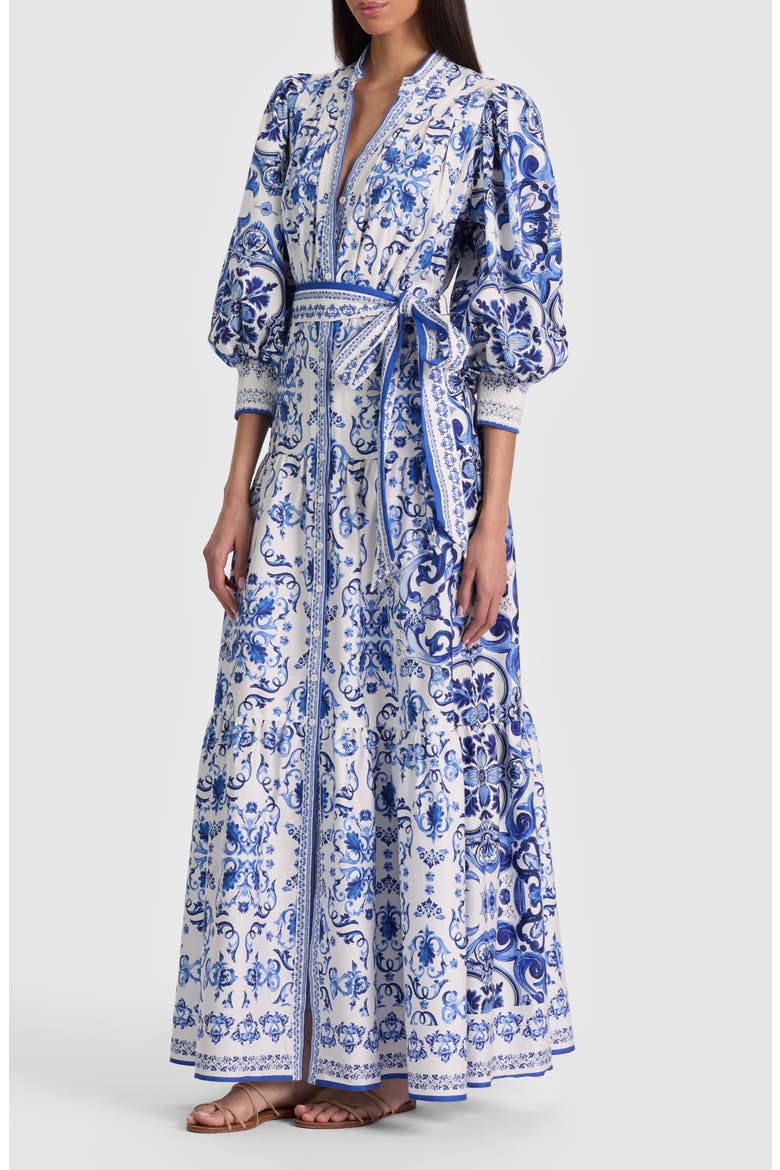 Cora Voluminous Tiered Maxi Dress