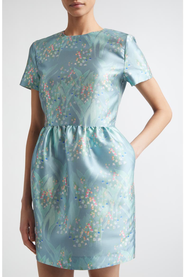 Lexi Print Satin Dress