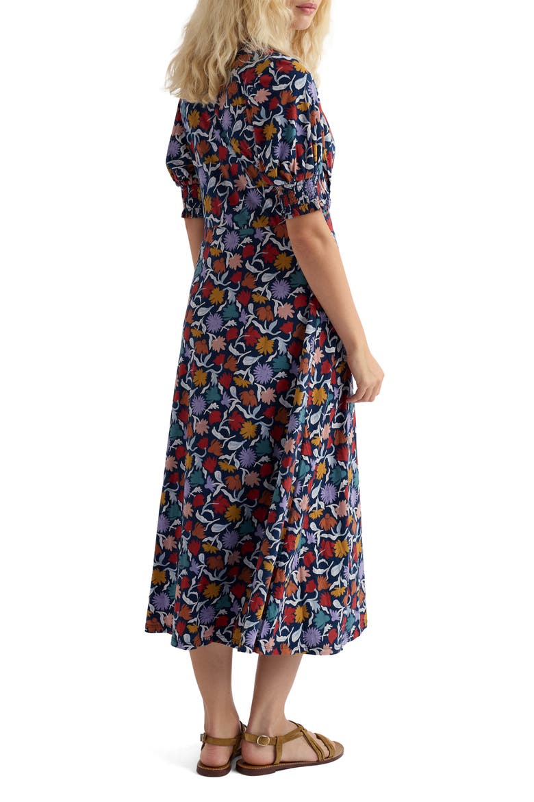 Fenil Floral Midi Dress
