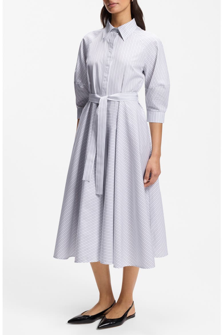 Debeca Cotton Poplin Midi Shirtdress