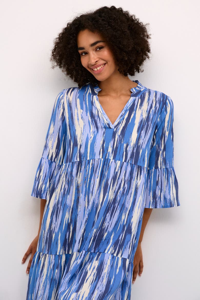 Arina 3/4 Sleeve A-Line Fit Dress