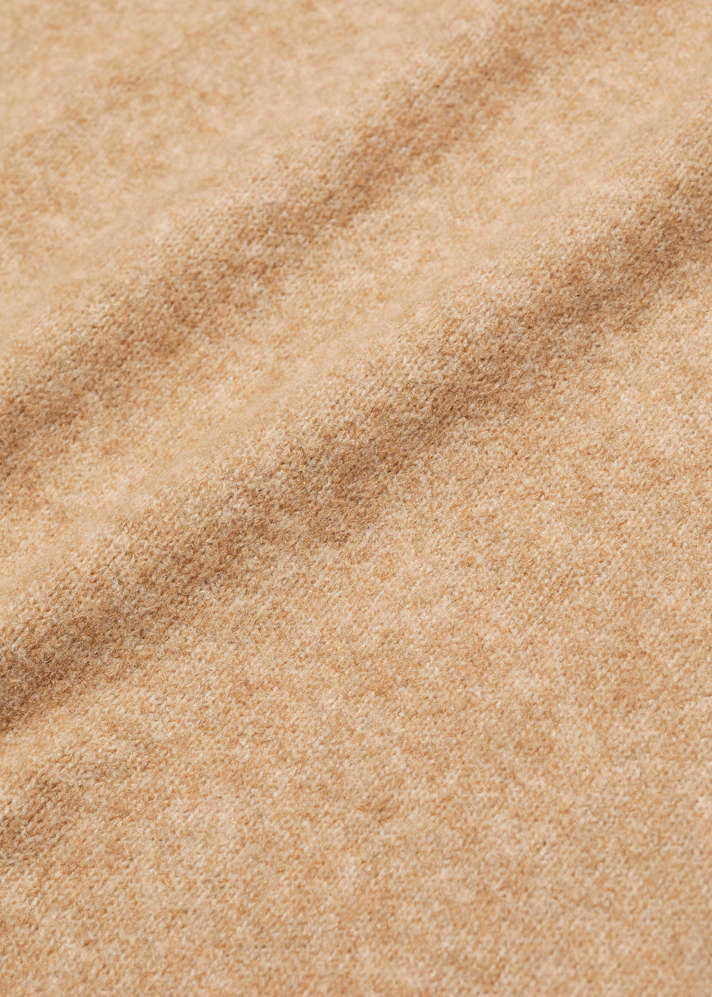 Perkins-neck knitted dress