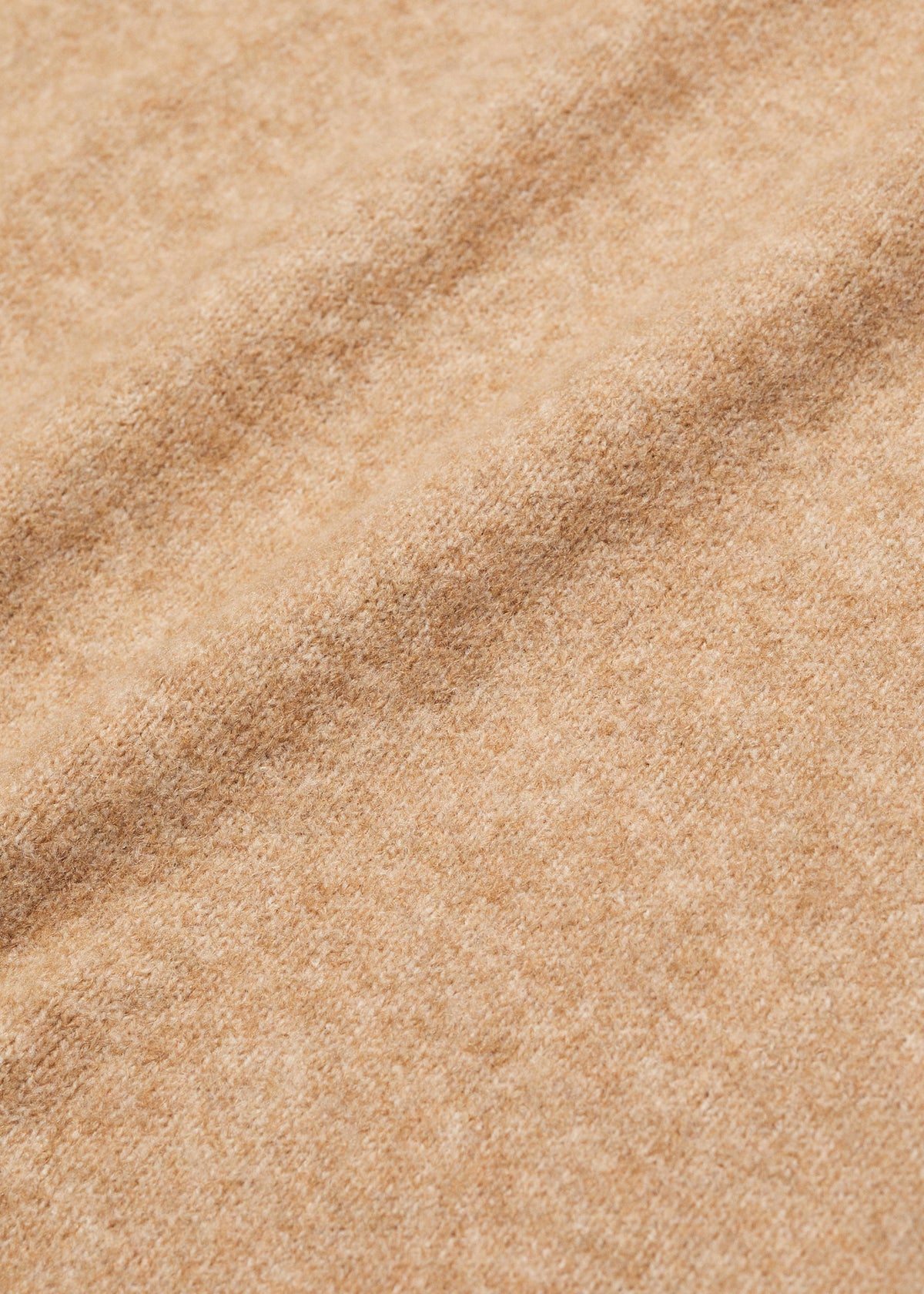 Perkins-neck knitted dress