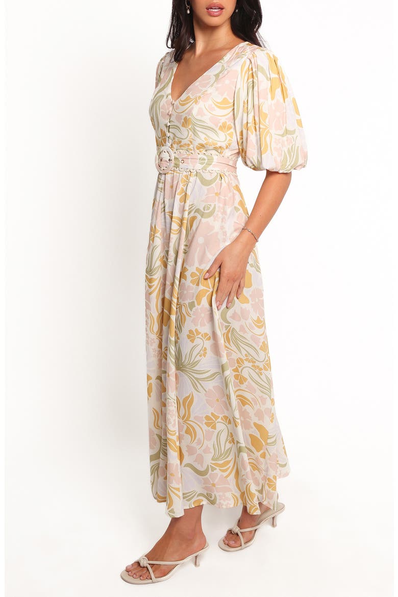Reva Floral Print Maxi Dress