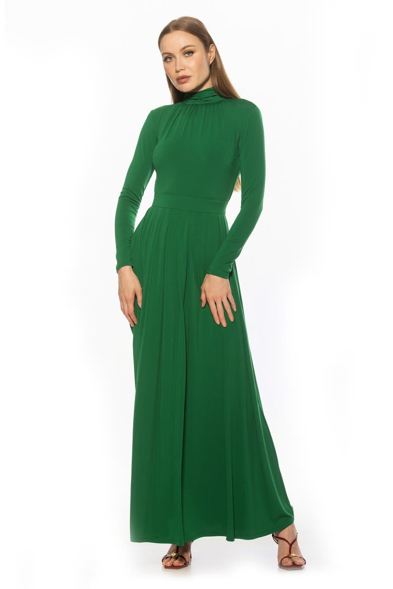 SOLENE FIT AND FLARE DRESS