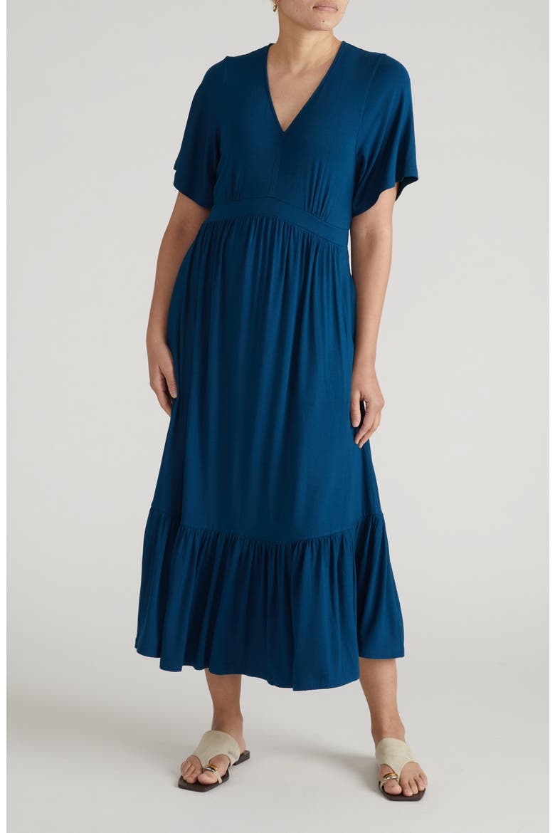 Ravello Liquid Jersey Midi Dress