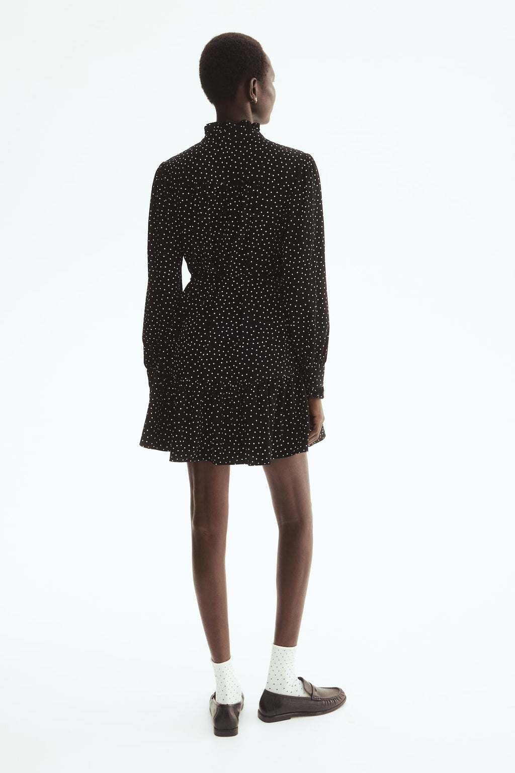 Ruffle-Trimmed Dress