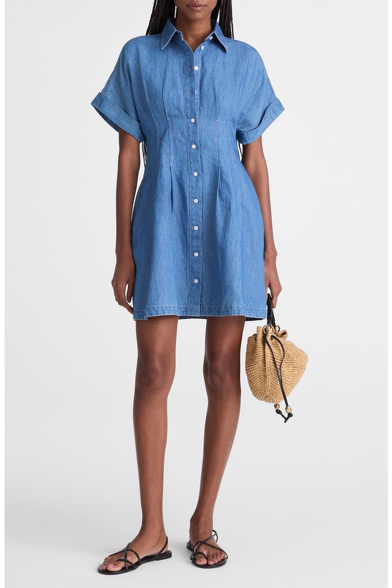 The Perry Denim Shirtdress