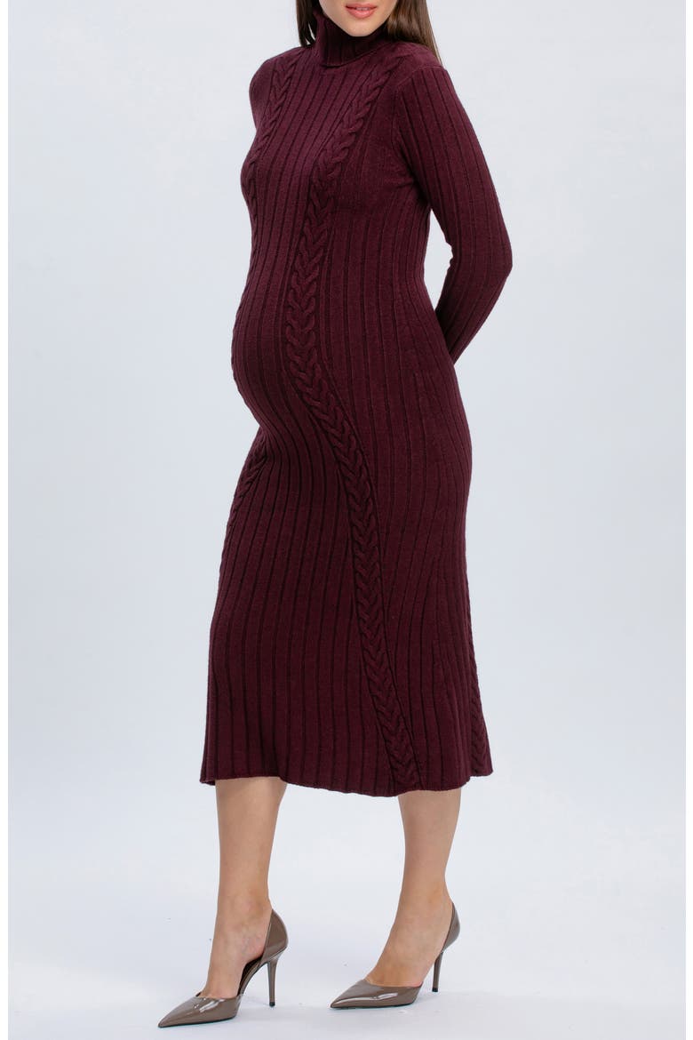 Perla Maternity Sweater Dress