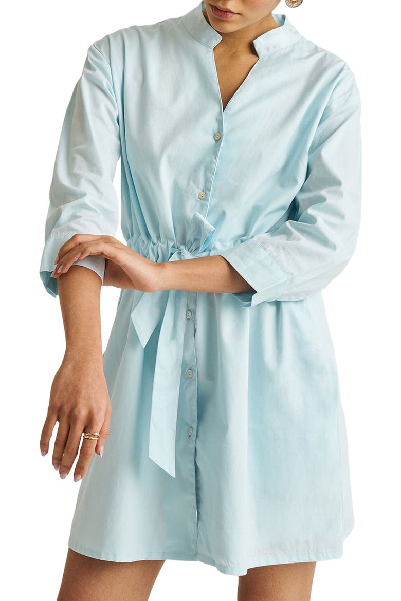 Short Tie Waist Dress