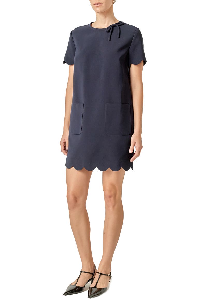 Scallop Minidress