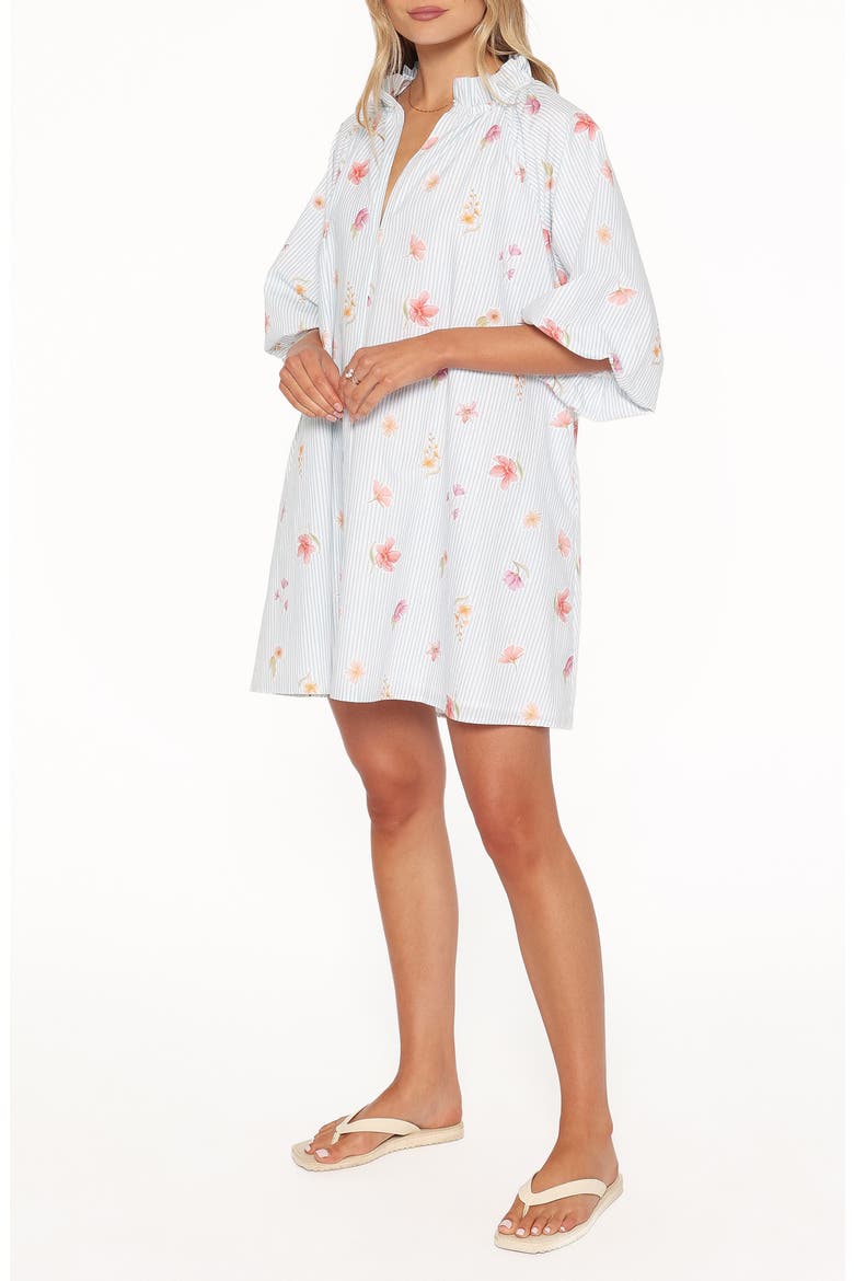 Doran Stripe Cotton Minidress