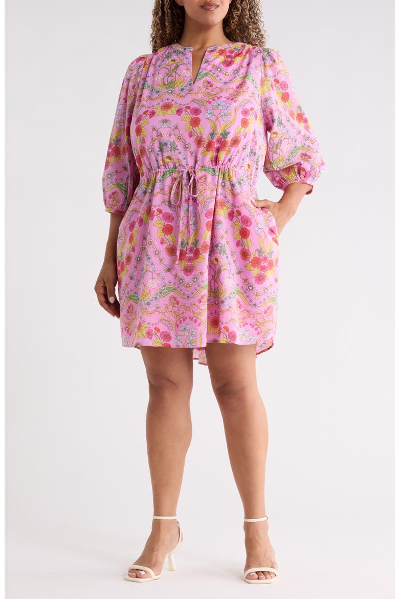 Ramsie Floral Print Minidress