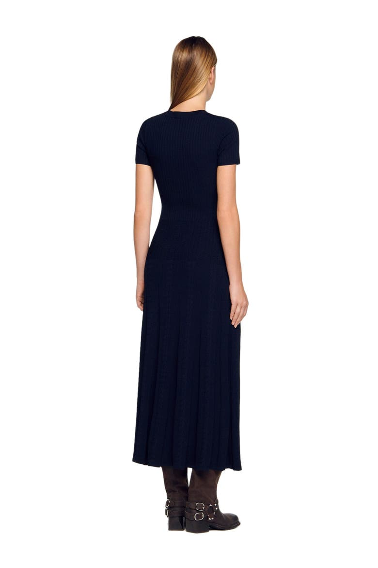 Knit maxi dress