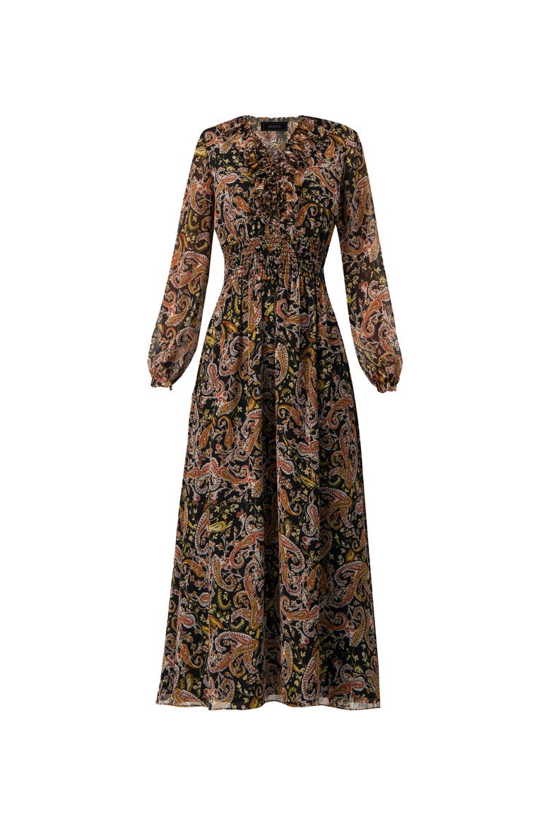 Long Dress with Smock Detail