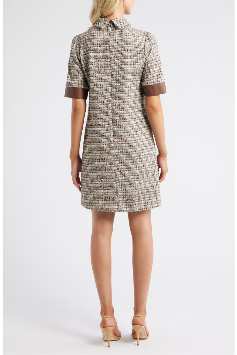 Metallic Tweed Dress