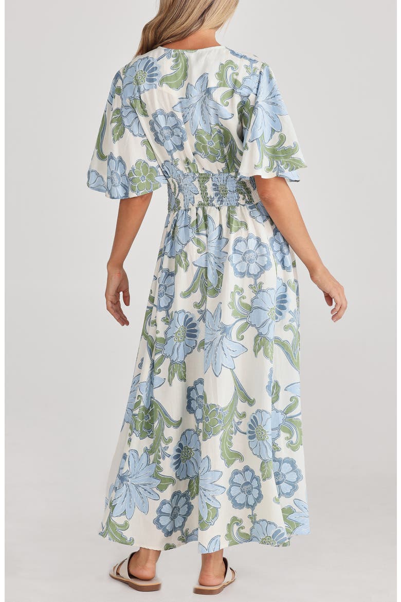 Harlow Smocked Waist Maxi Dress