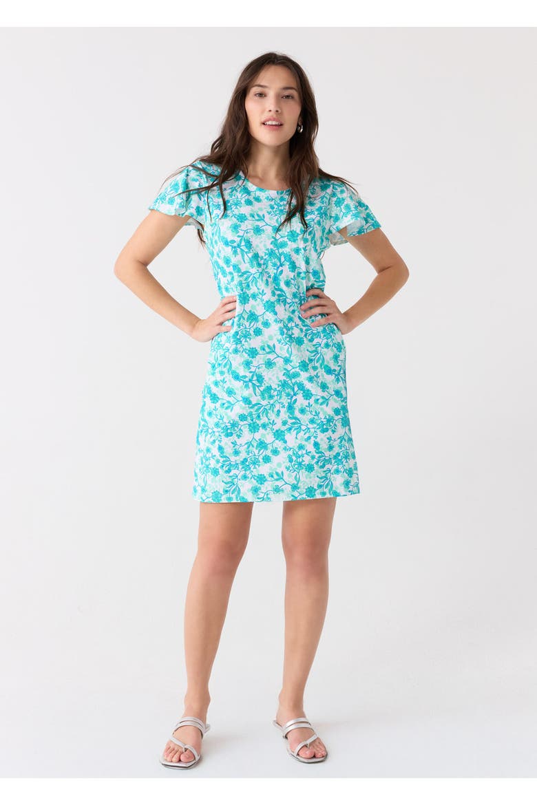 Ruffle Short Sleeve Dress