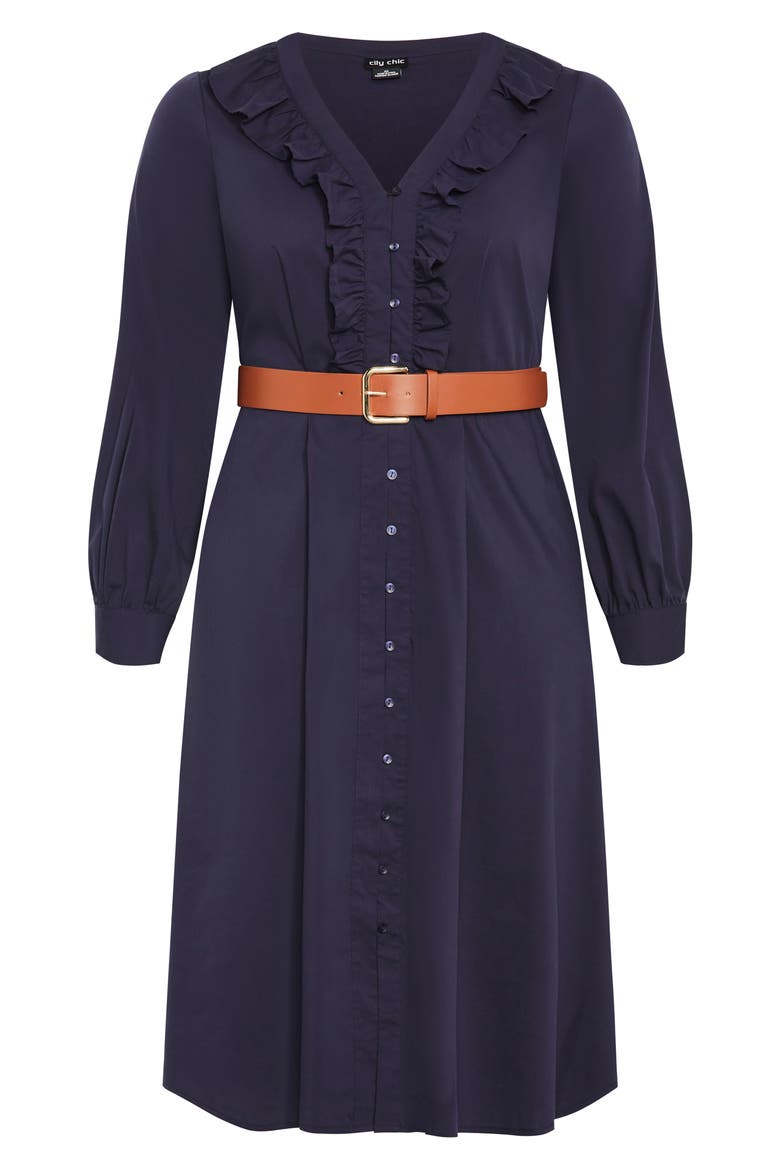 Emi Belted Midi Dress