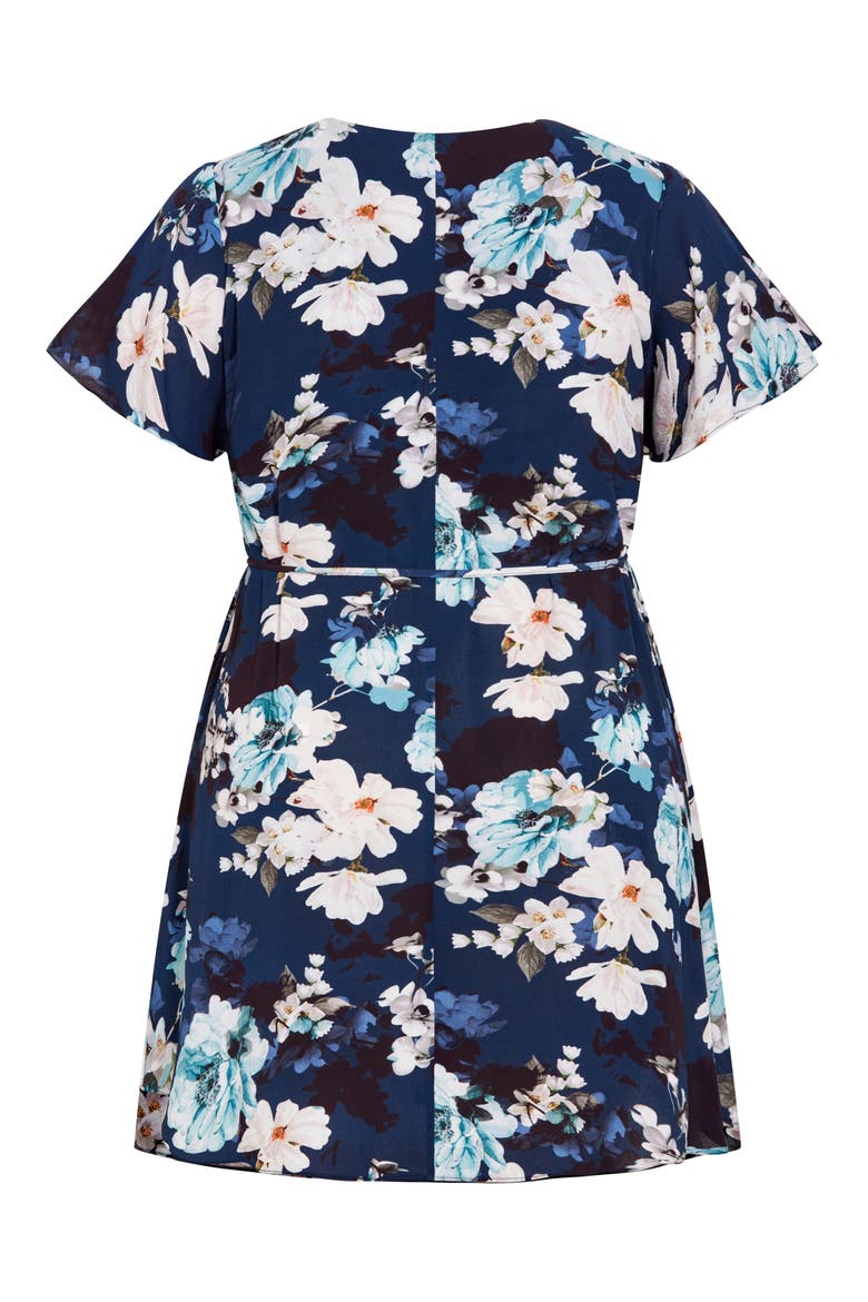 Megan Floral Print Minidress