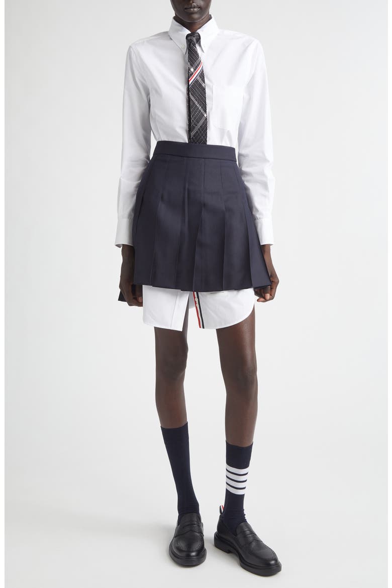 Long Sleeve Oxford Shirtdress