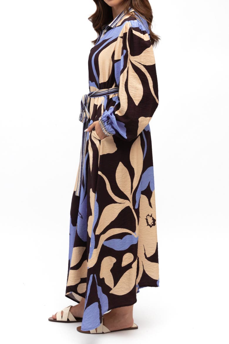 Flora Maxi Shirtdress